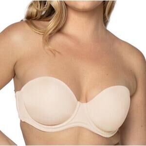 Smart and Sexy SA1373 Removable Strap / Strapless Underwire Bra 32B. In The Buff